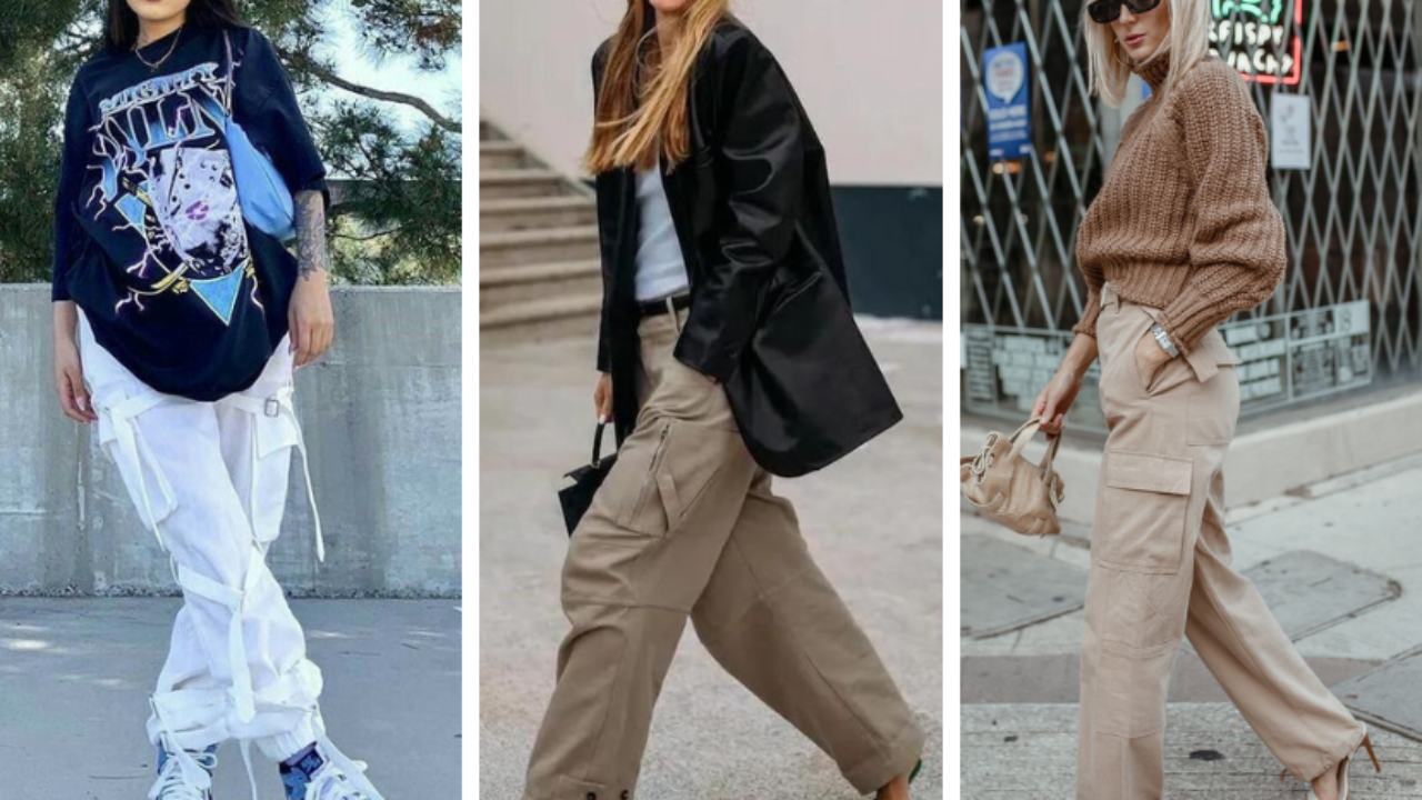 8 looks perfectos con pantalones cargo – Revista Para Ti