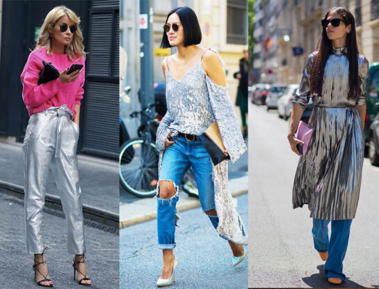 Así se suma el metalizado a tus looks urbanos