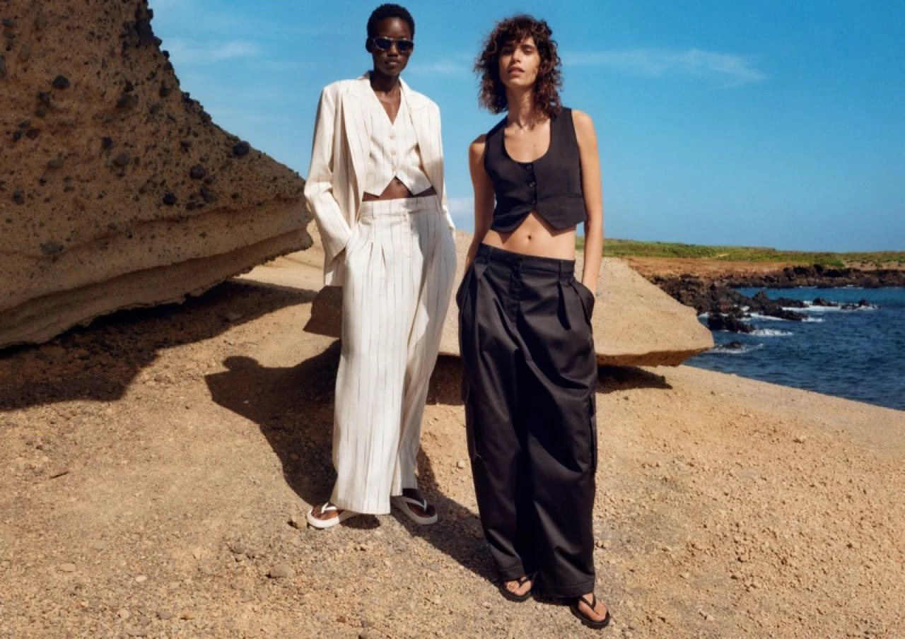 Campaña primavera verano 2023 de H&M protagonizada por Mica Argañaraz