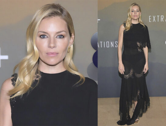 4 looks de Sienna Miller con la prenda infalible para un evento semi formal