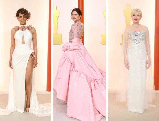 Blanco y rosa ballet, los tonos favoritos y de tendencia de los Oscar