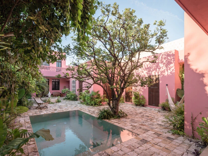 Así se renovó una antigua casona en Mérida