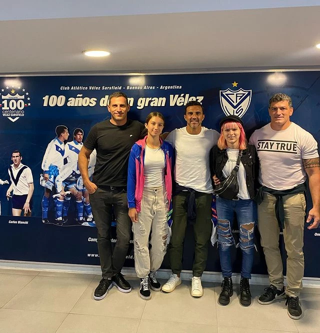 Fabián Cubero con Indiana