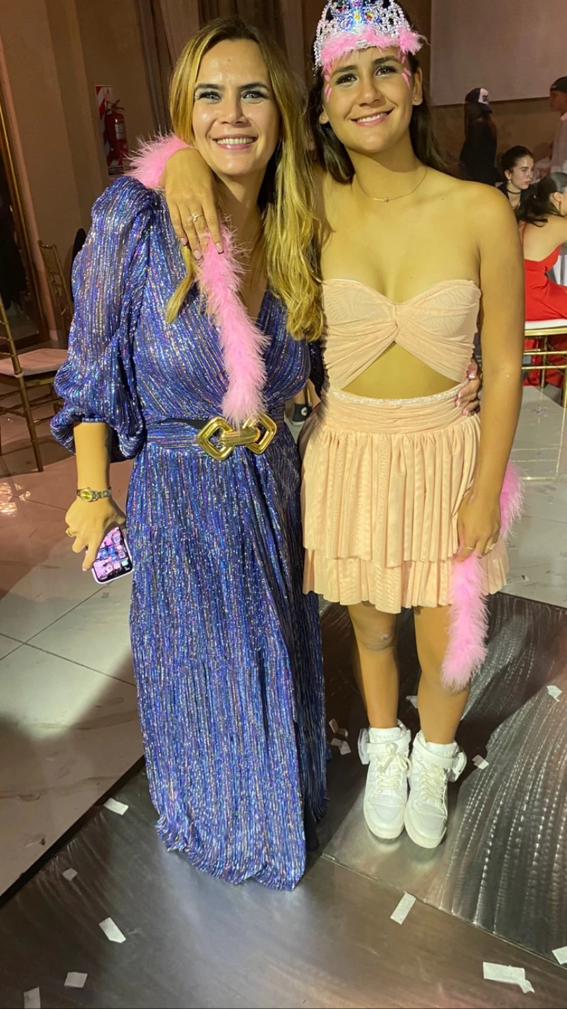 Uma Fabbiani con Amalia Granata