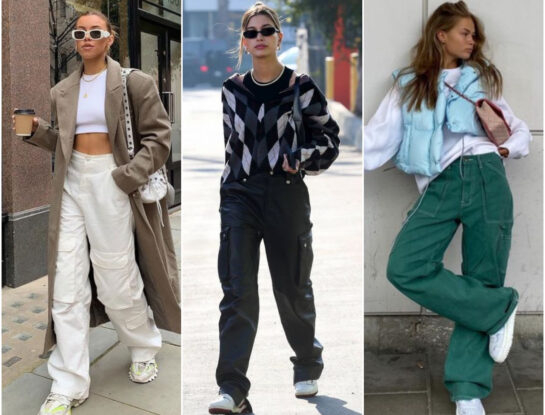 5 looks con pantalones cargo y zapatillas, la fórmula perfecta para el fin de semana
