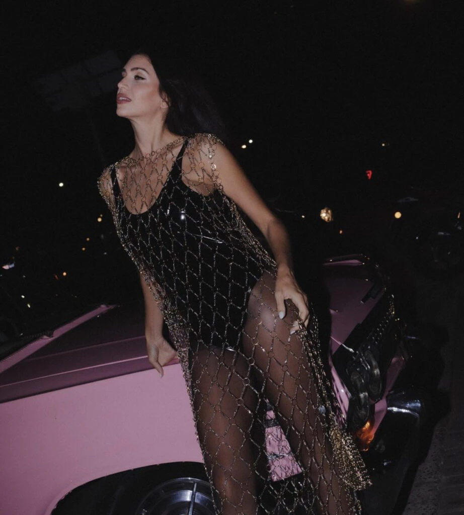 Así es el naked dress de Zaira Nara