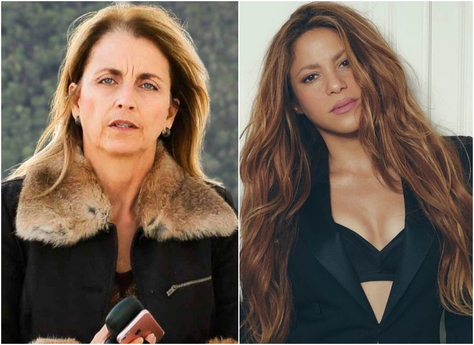 Así reaccionó la madre de Piqué cuando le preguntaron por Shakira