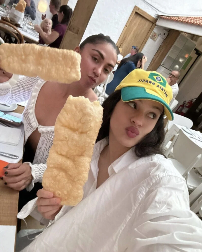 Rosalía ya implementó el Brazilcore. Foto: Instagram.