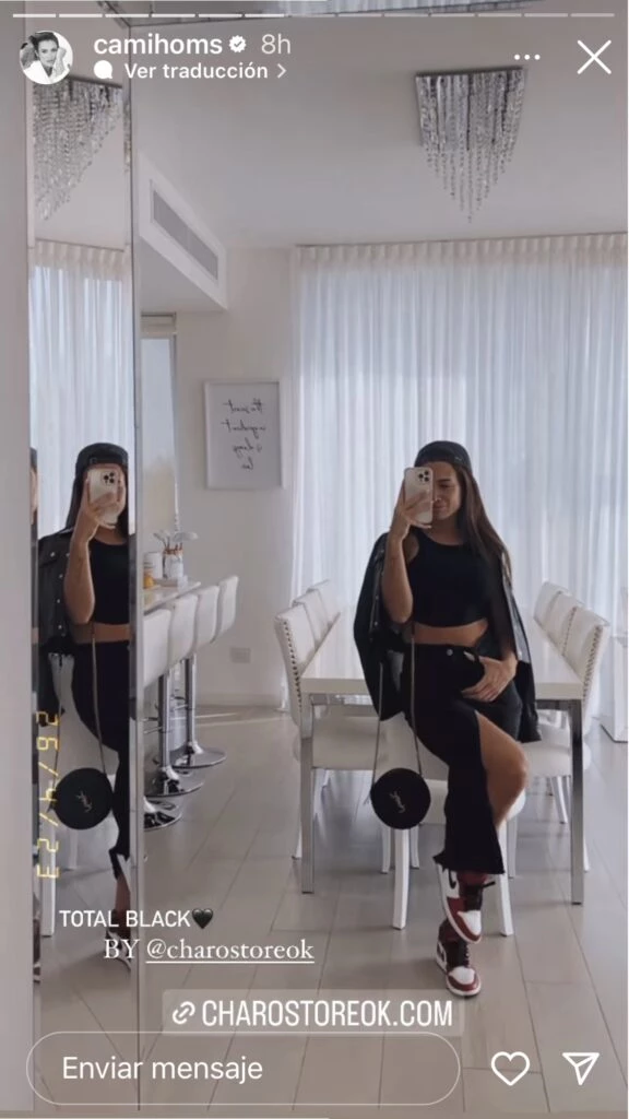 Cami Homs llevó la prenda más trendy de la temporada