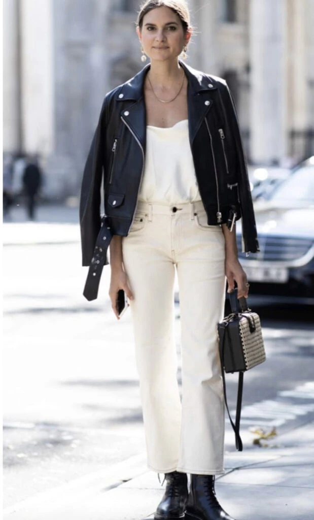 Campera biker. Foto: Pinterest.