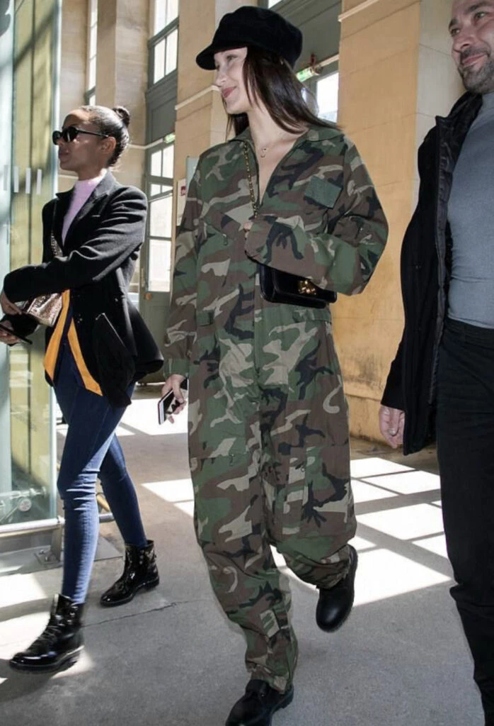 Camuflado, el estampado que vamos a necesitar. Foto: Pinterest.