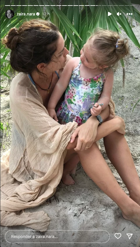 Zaira Nara con Malaika