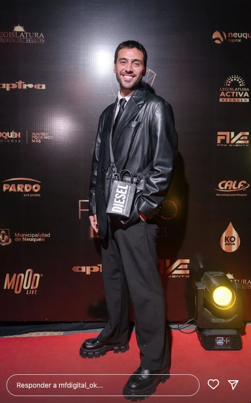 Lizardo Ponce en los Martin Fierro Digital