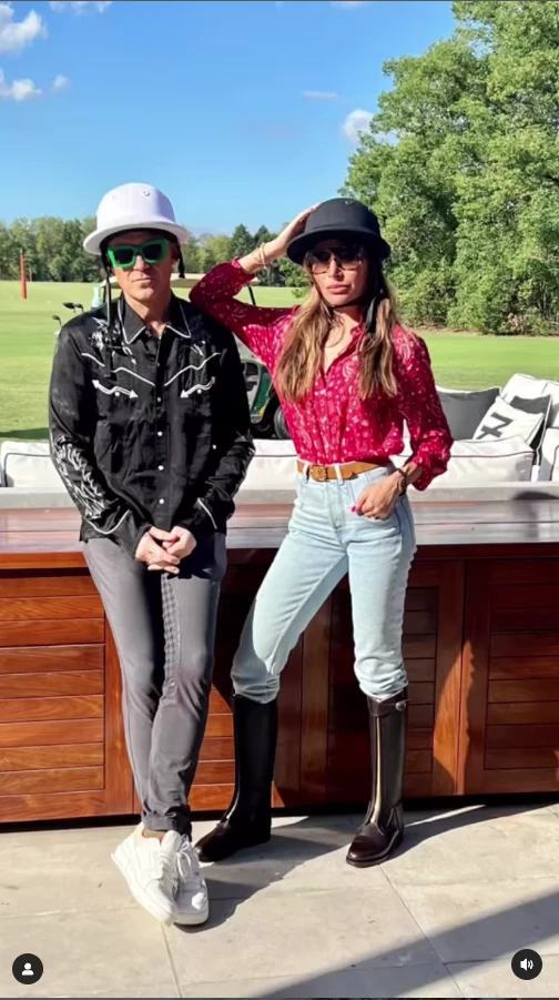 Robbie Williams y su esposa, la actriz Ayda Fields