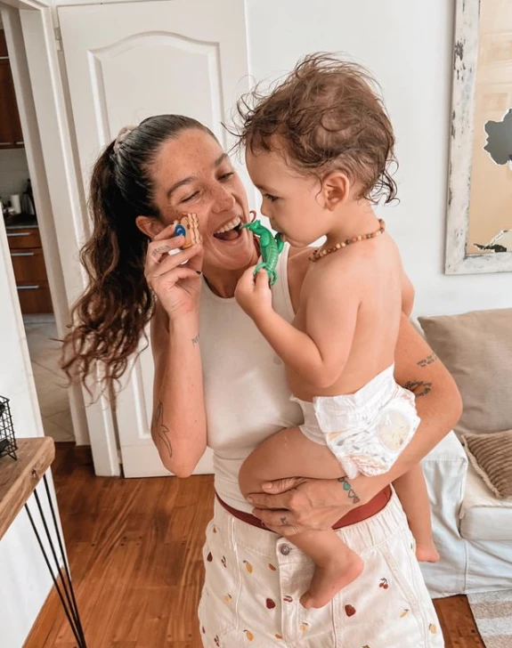 Juana Repetto con Belisario Graviotto