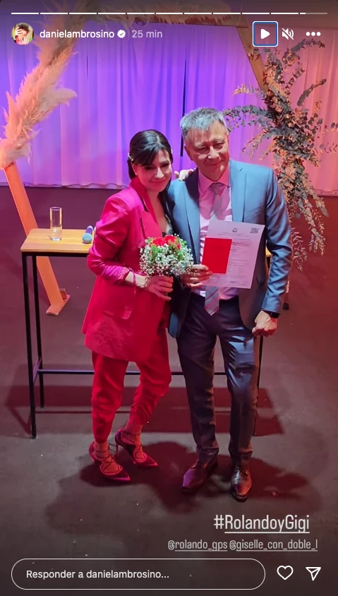 Rolando Graña y Giselle Kruger