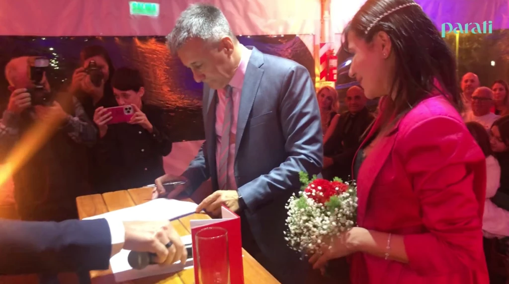 Rolando Graña y Giselle Kruger