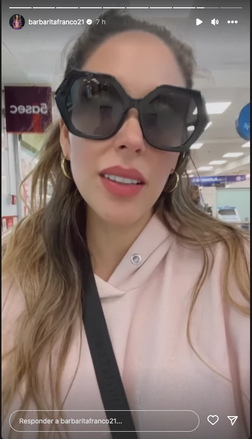 Barby Franco mostró su compra del supermercado