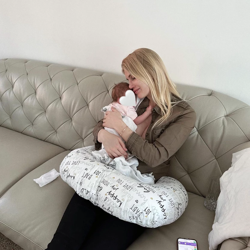 Daniela Christiansson con Elle