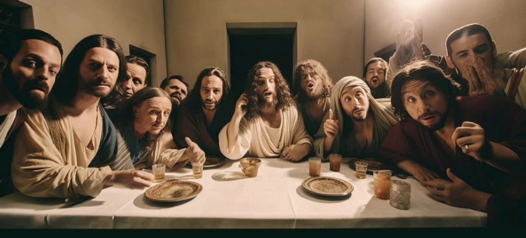 La última cena con AI