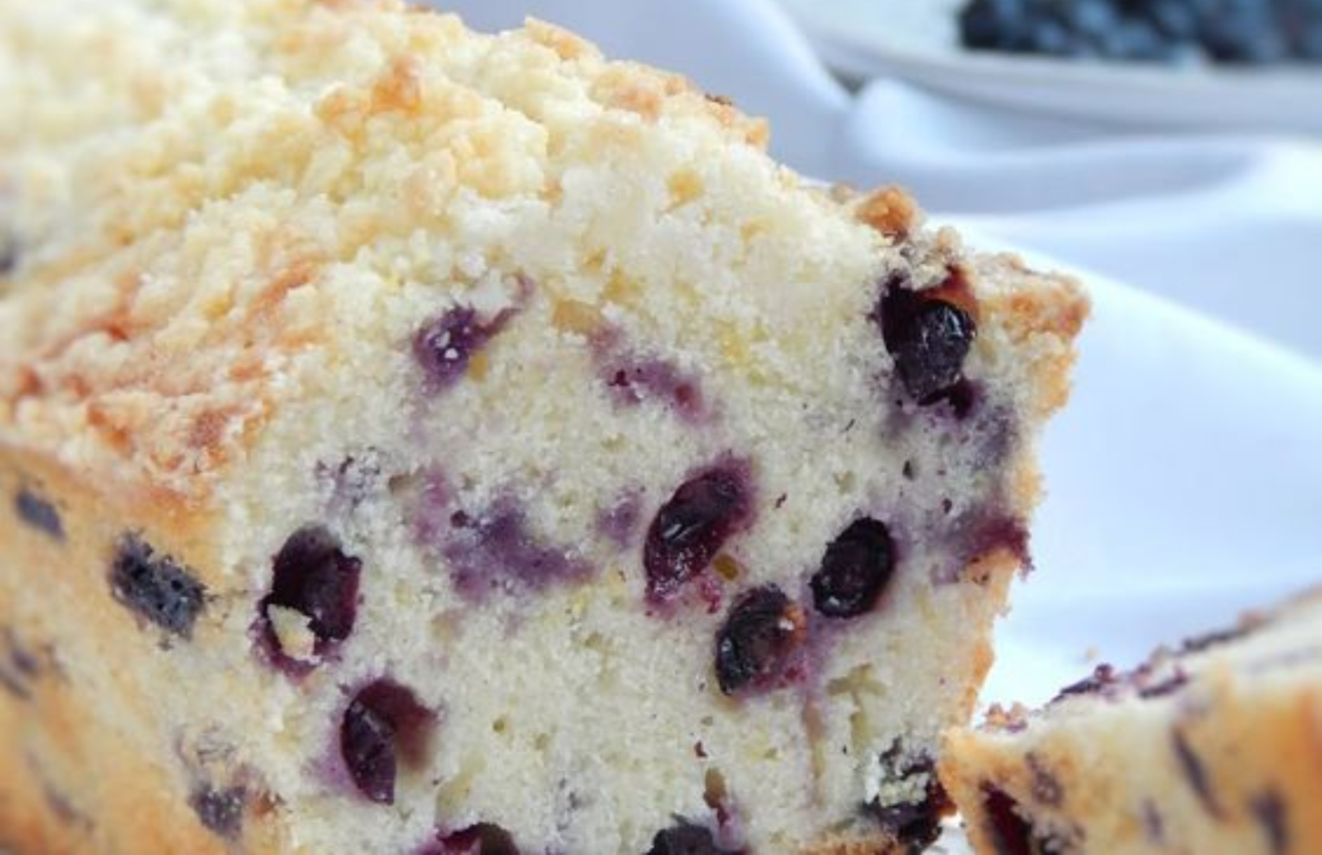 Cómo hacer budín de limón y arándanos (súper húmedo)