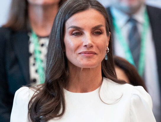 Letizia Ortiz eligió un look con guiño argentino