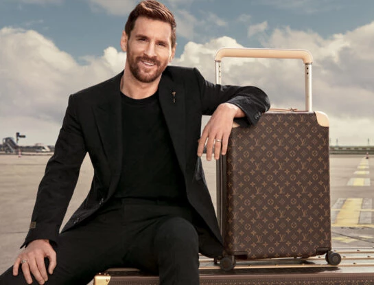 Lionel Messi debuta como modelo en la nueva campaña de Louis Vuitton