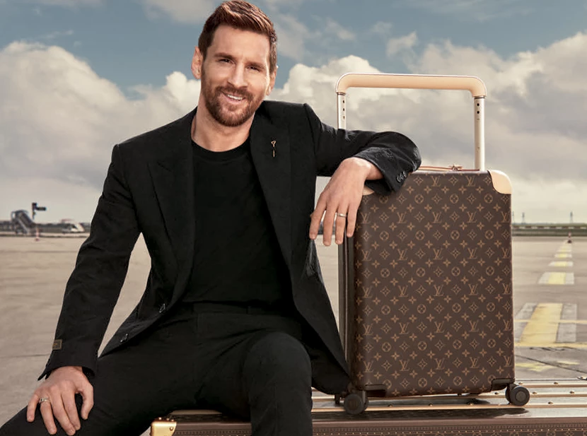 messi louis vuitton