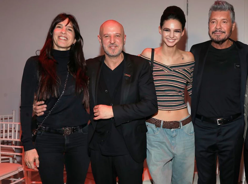 Primera fila desfile Fabian Zitta