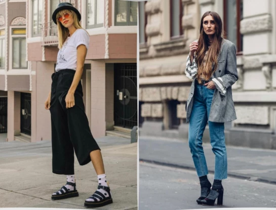 Street style: Sandalias con medias, la tendencia que vamos a querer probar este otoño 2023