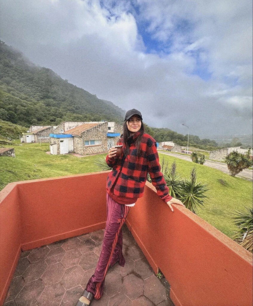 El look athleisure de Zaira Nara