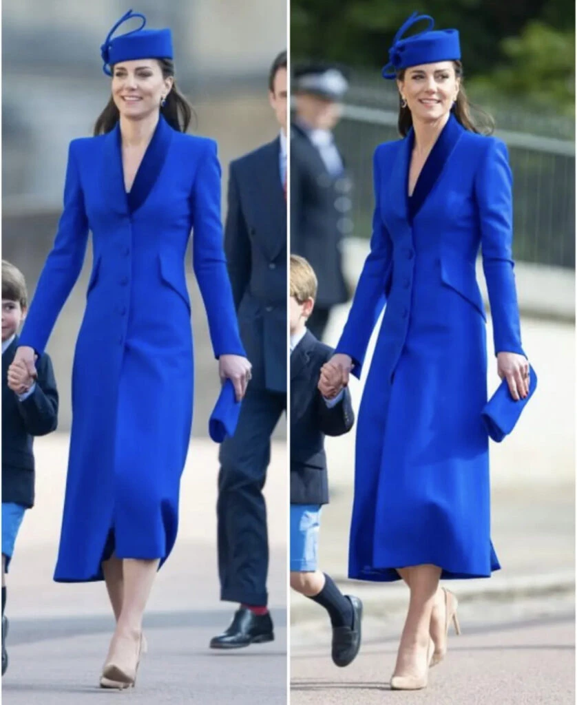 El look de Kate Middleton para Pascuas. Foto: Instagram.