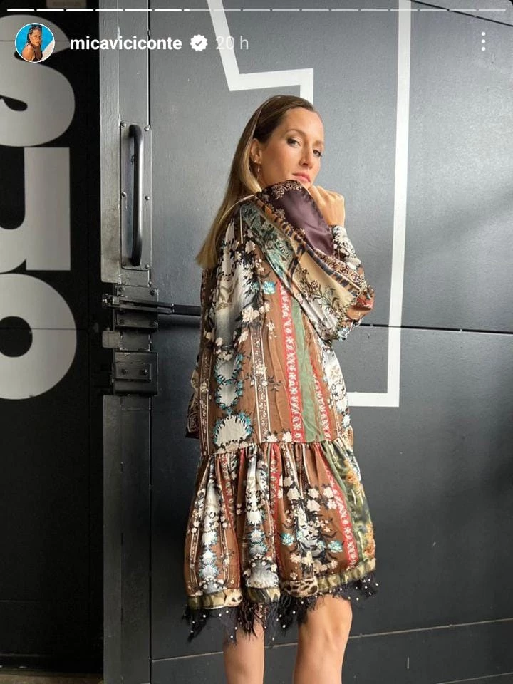 El look de Mica Viciconte