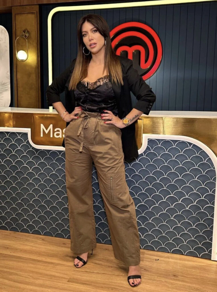 El look de Wanda Nara. Foto: Instagram.