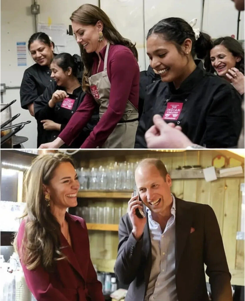 El look monocromático de Kate Middleton. Foto: Instagram.