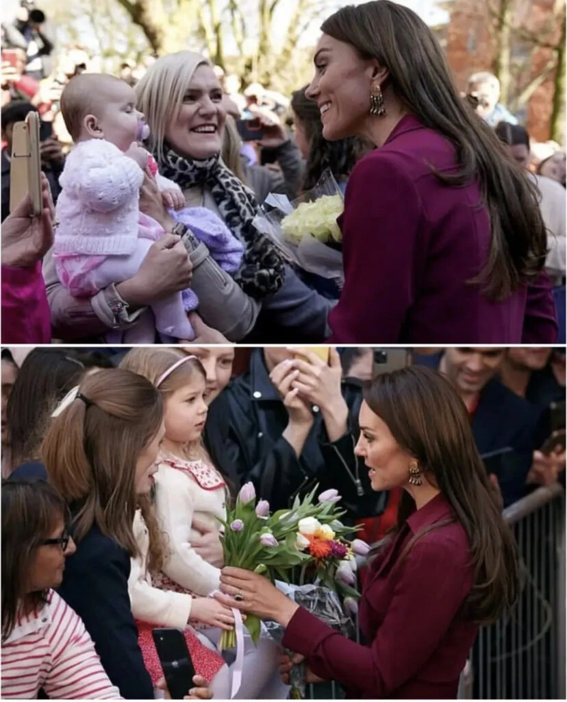 El look monocromático de Kate Middleton. Foto: Instagram.