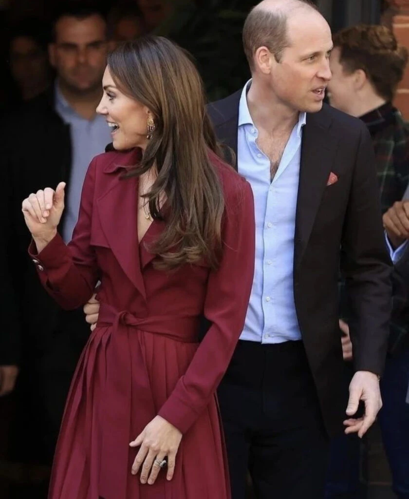 El look monocromático de Kate Middleton. Foto: Instagram.