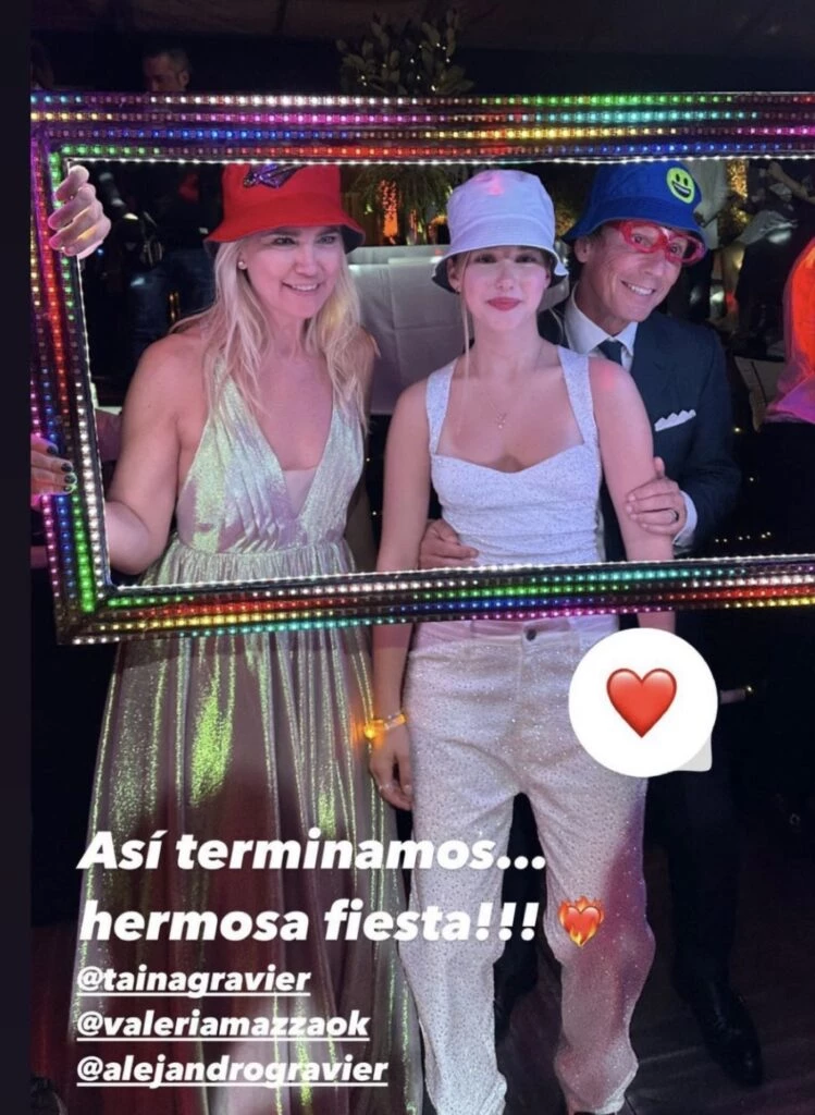 Fin de fiesta. Foto: Instagram.