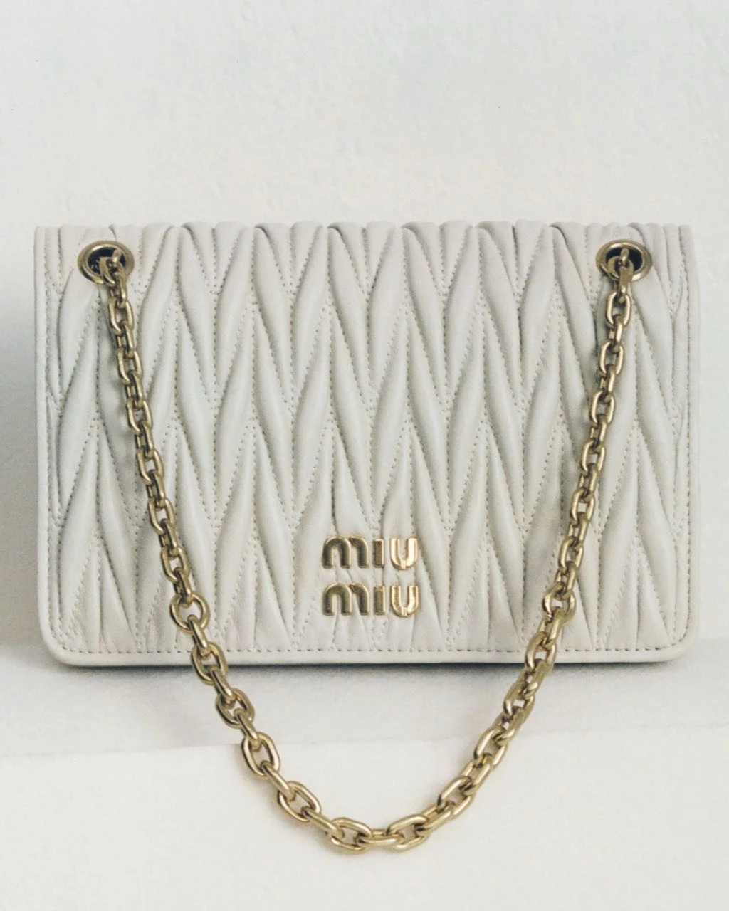 Nueva colección de carteras Miu Miu Matelassé