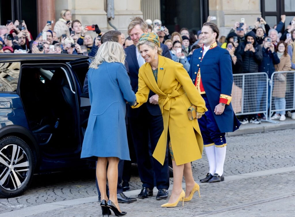 Máxima zorreguieta y brigitte macron