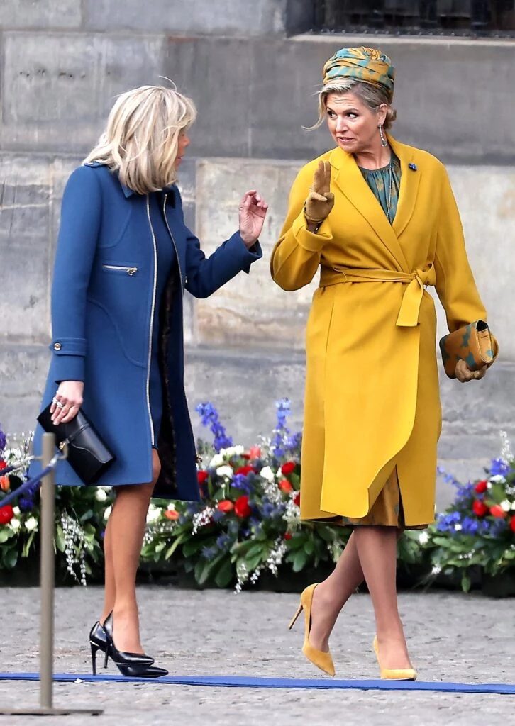 Máxima zorreguieta y brigitte macron