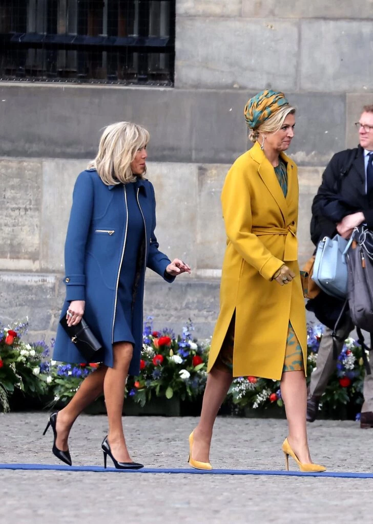 Máxima zorreguieta y brigitte macron