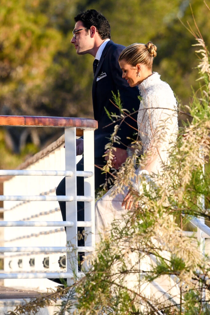 Sofia Richie y su look preboda. Foto: Fotonoticias.