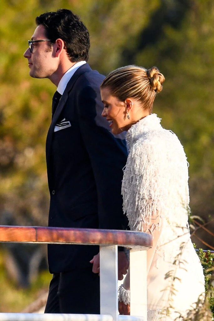 Sofia Richie y su look preboda. Foto: Fotonoticias.