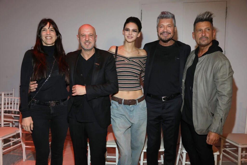 Marcelo Tinelli y Paula Robles