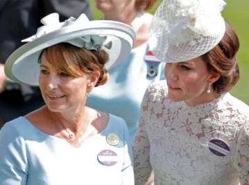 Kate Middleton y su mamá destacada