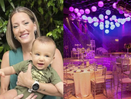 Cómo es el salón donde Mica Viciconte y Fabián Cubero festejarán el primer cumpleaños y el bautismo de Luca