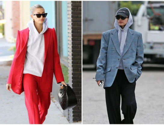 La fórmula fashionista que impuso Hailey Bieber con su look y es tendencia
