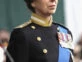 La princesa Ana con su uniforma militar. Foto: Pinterest.