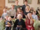 La reina Isabel II con sus nietos y bisnietos en una foto inédita. Foto: Instagram.
